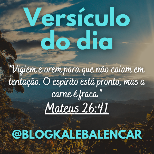 Versículo do Dia