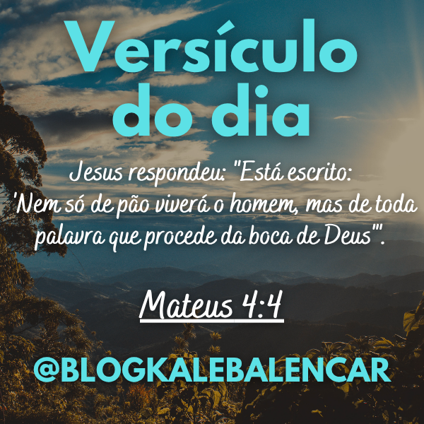 Versículo do Dia