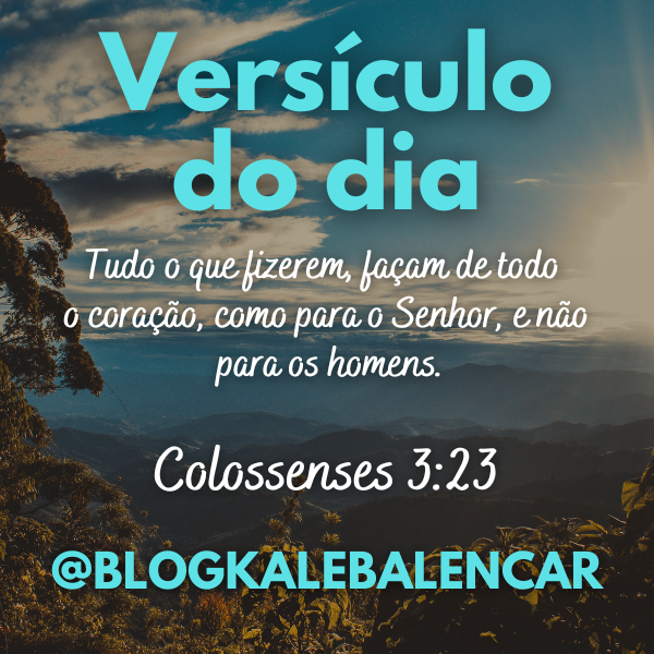 Versículo do Dia