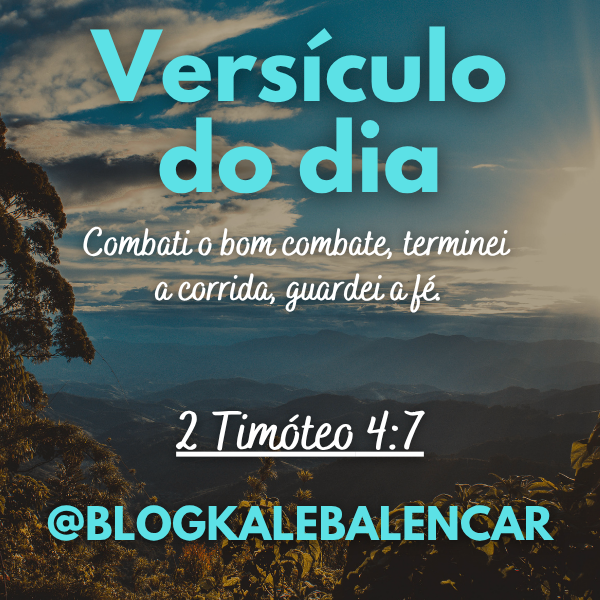 Versículo do Dia
